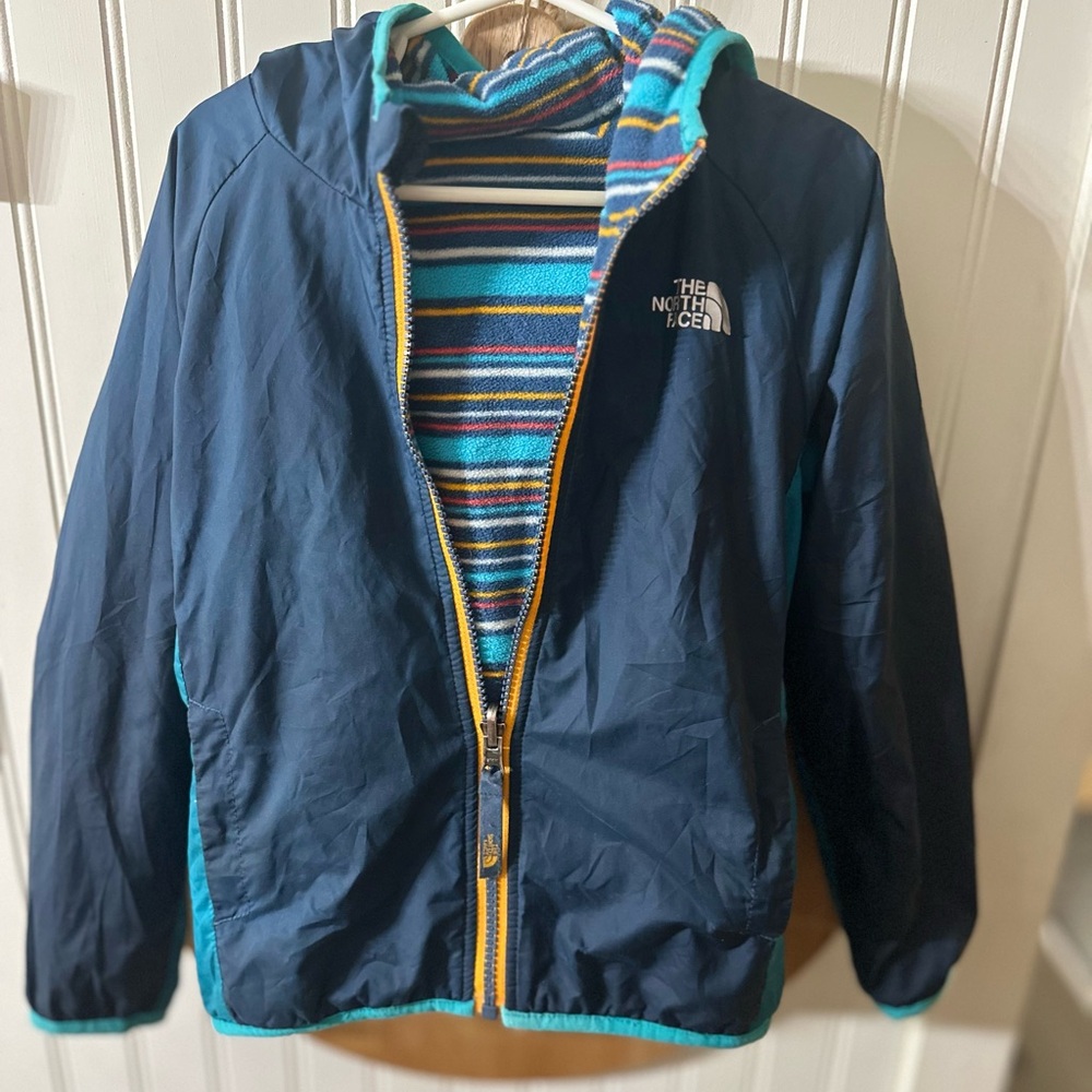 The North Face Multicolor Striped Fleece Jacket